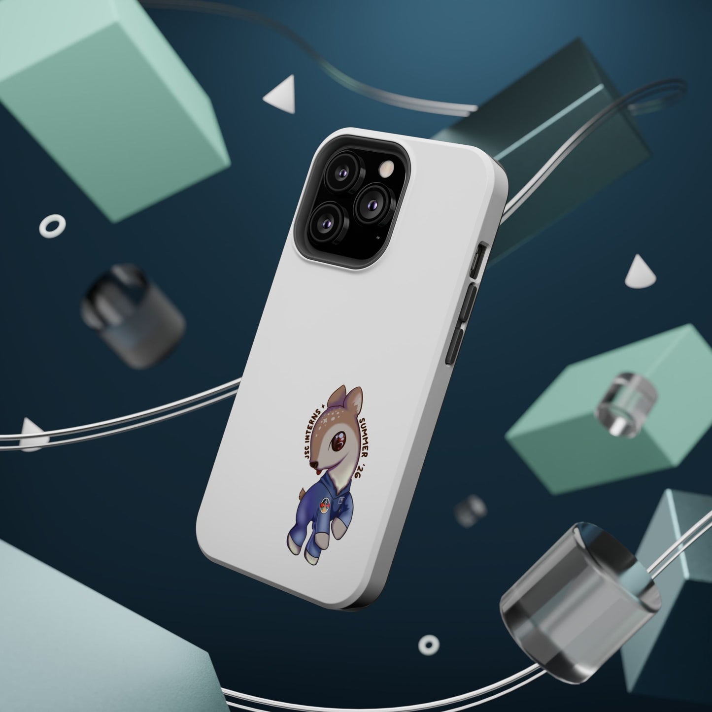 JSC Astronaut Deer Phone Case