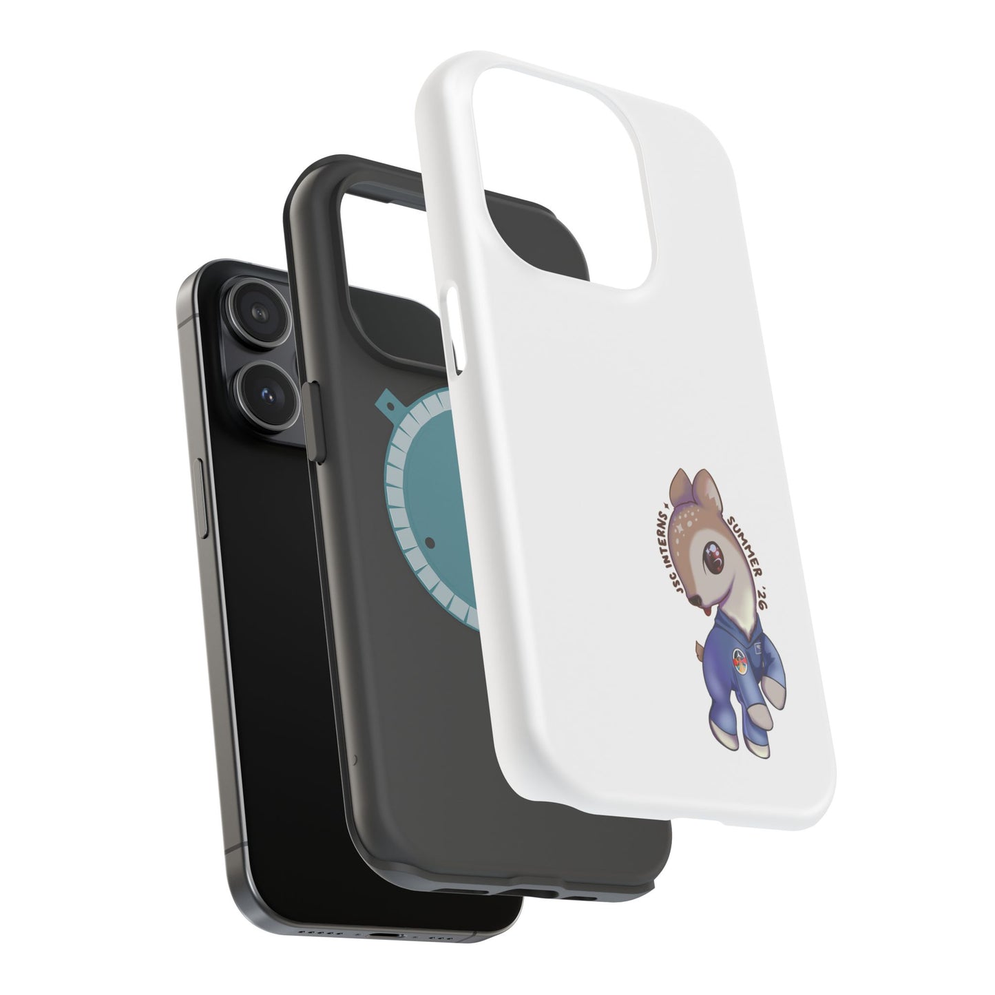 JSC Astronaut Deer Phone Case