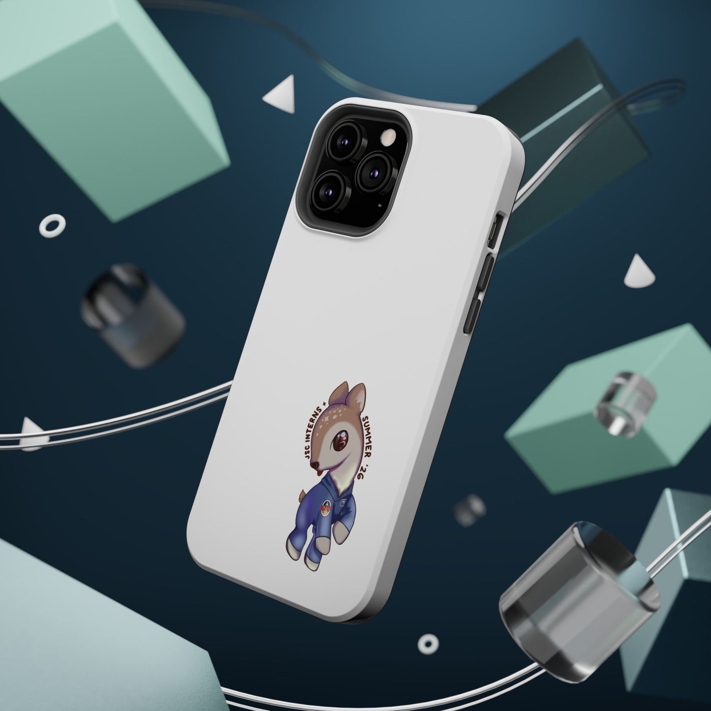 JSC Astronaut Deer Phone Case