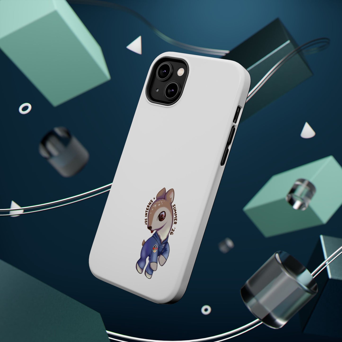 JSC Astronaut Deer Phone Case