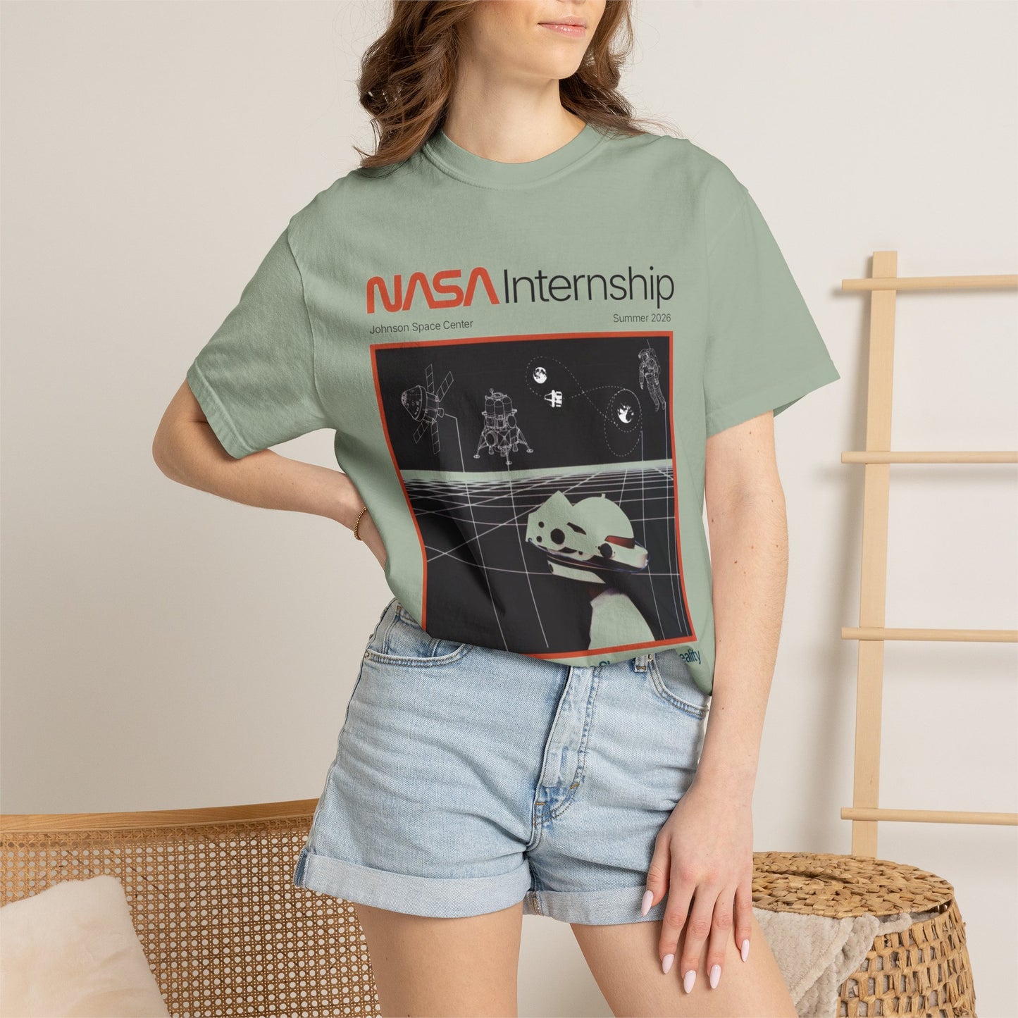JSC Interns Retro Space T-Shirt