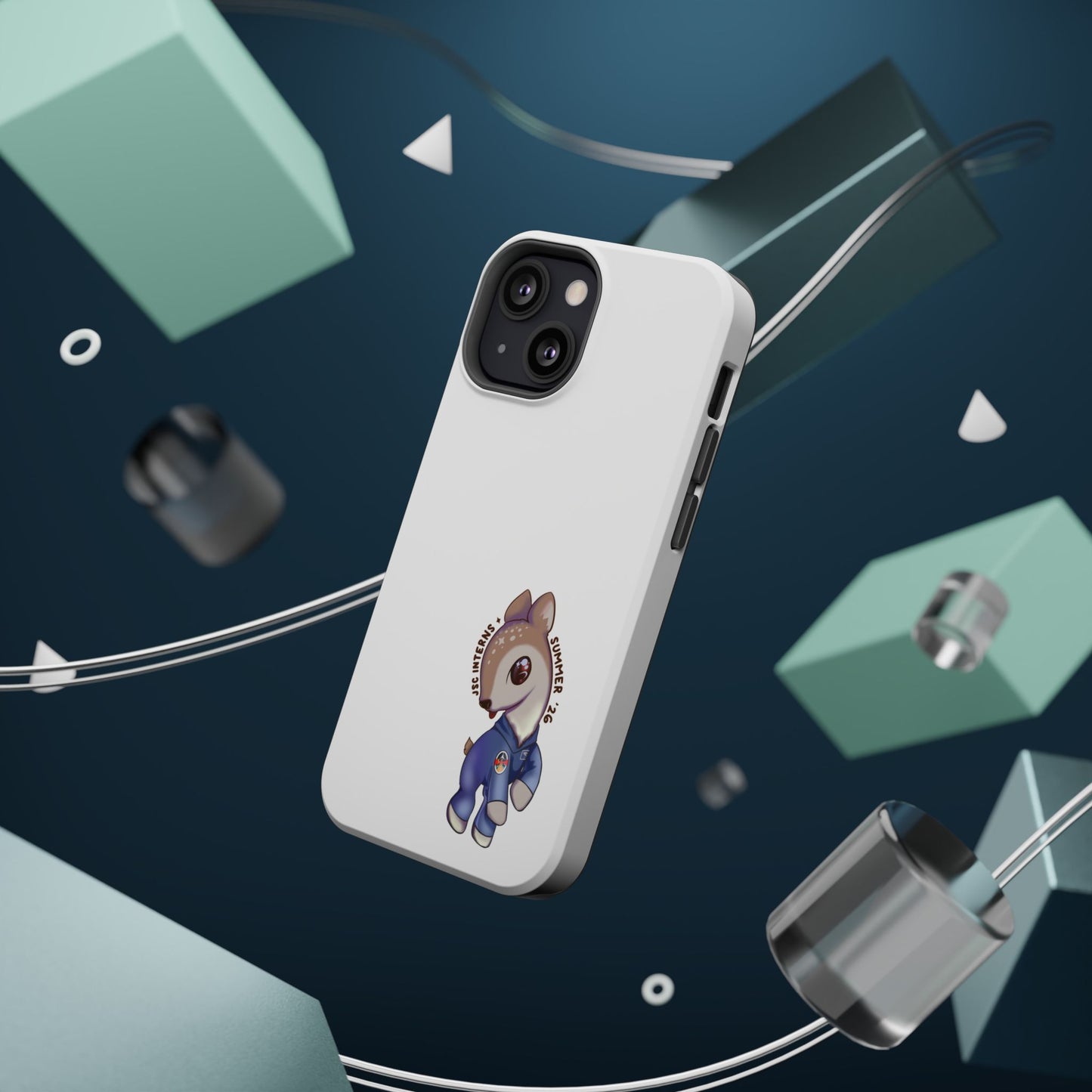 JSC Astronaut Deer Phone Case