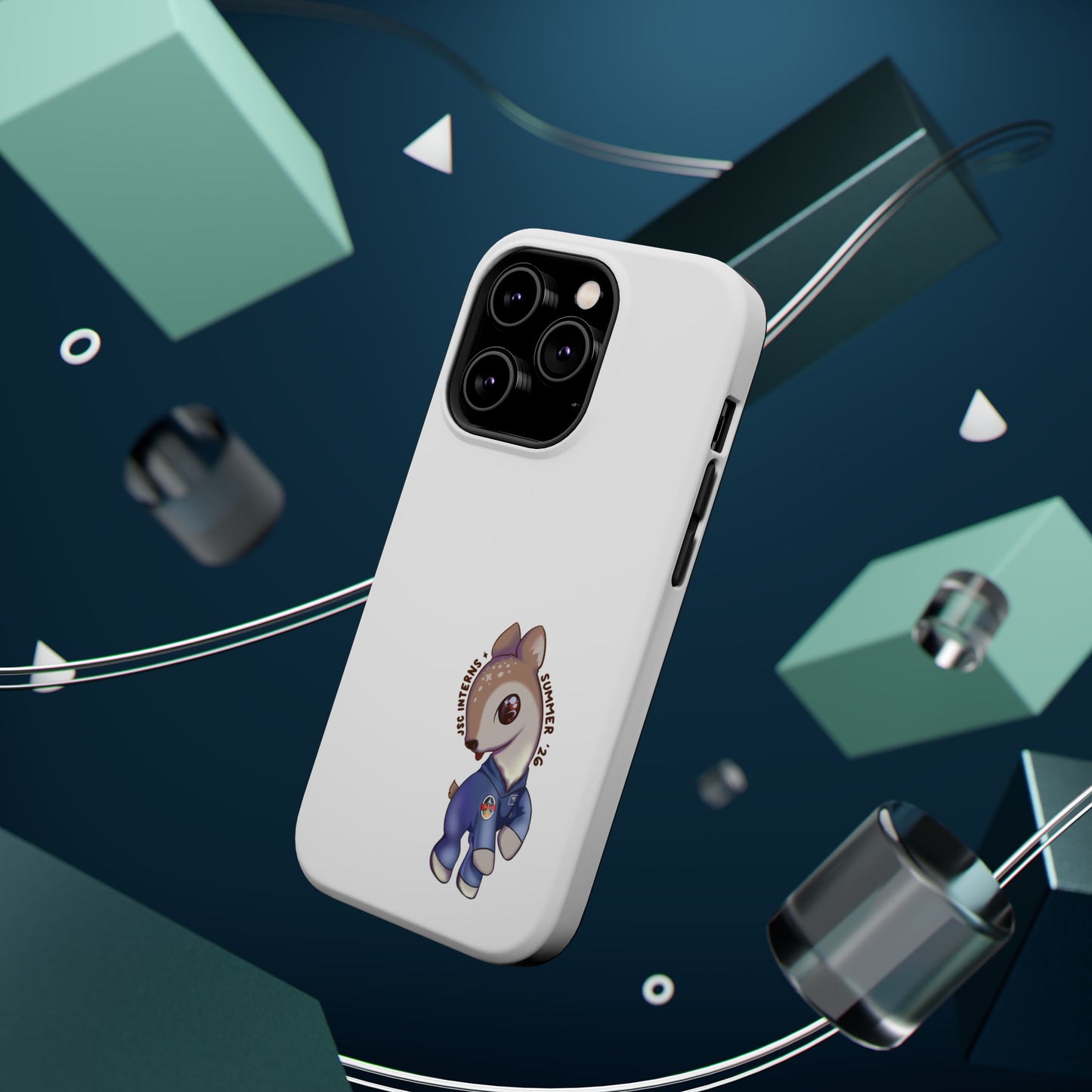 JSC Astronaut Deer Phone Case