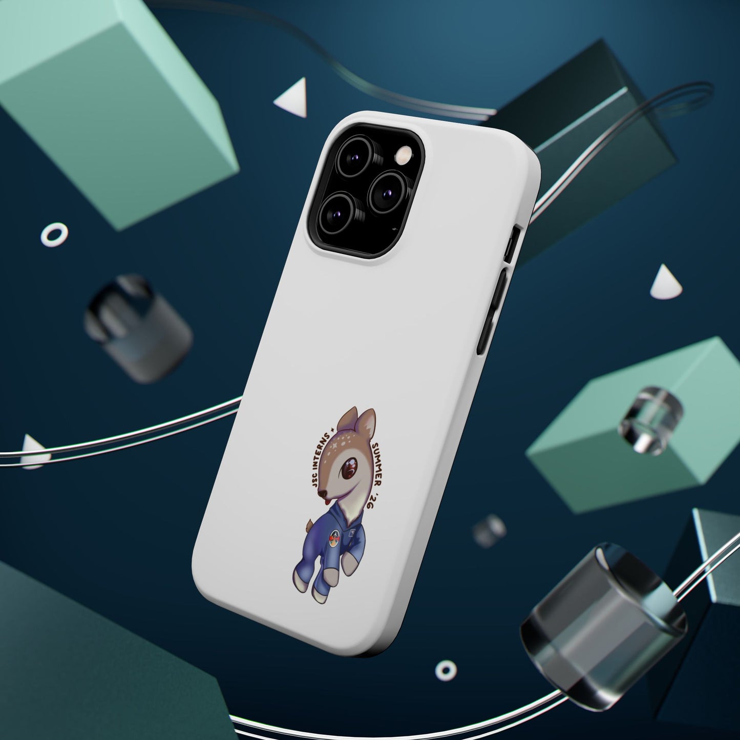 JSC Astronaut Deer Phone Case
