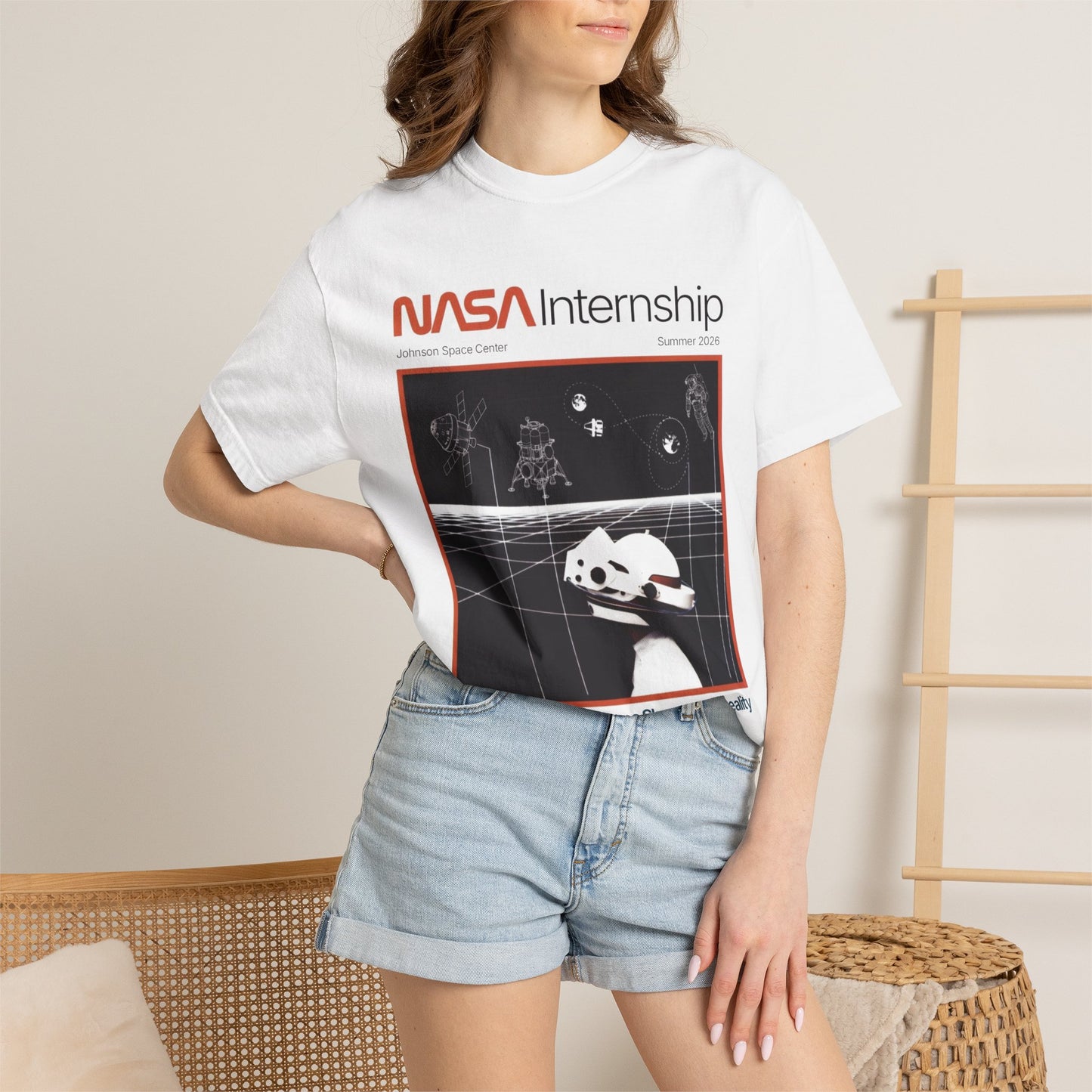 JSC Interns Retro Space T-Shirt