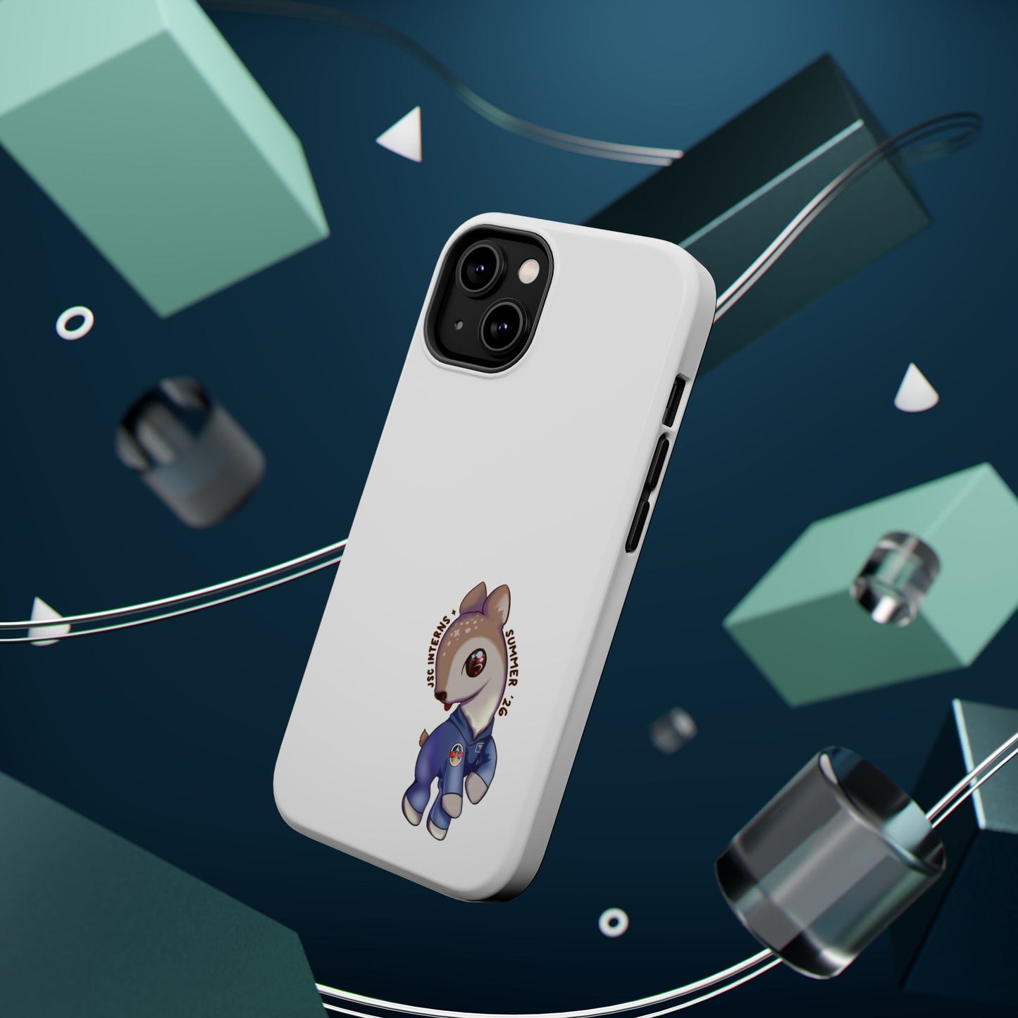 JSC Astronaut Deer Phone Case