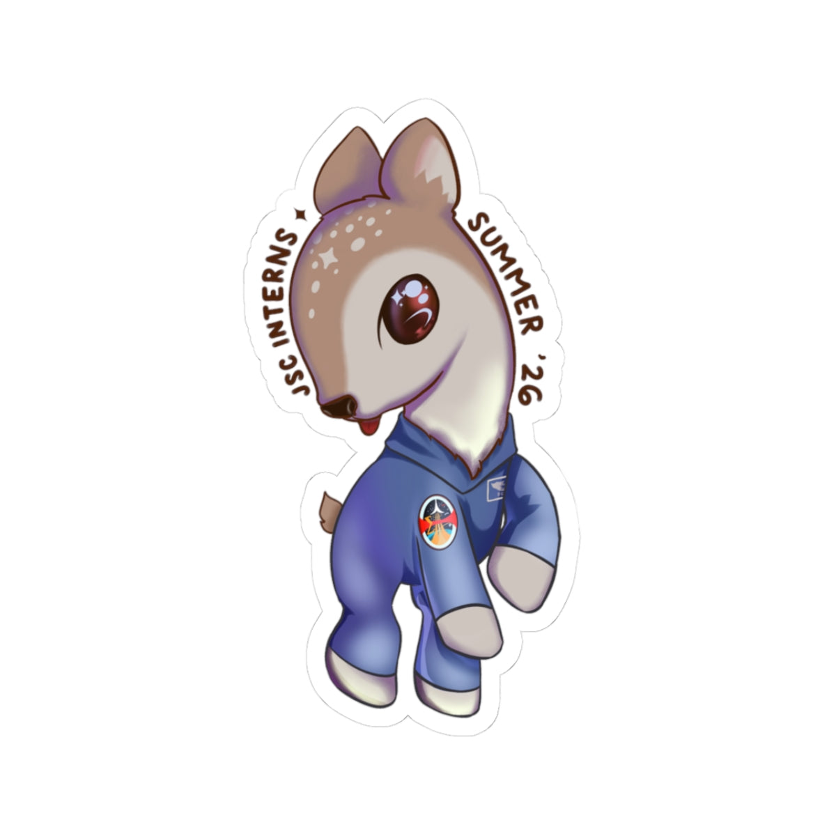 Astrodeer Sticker
