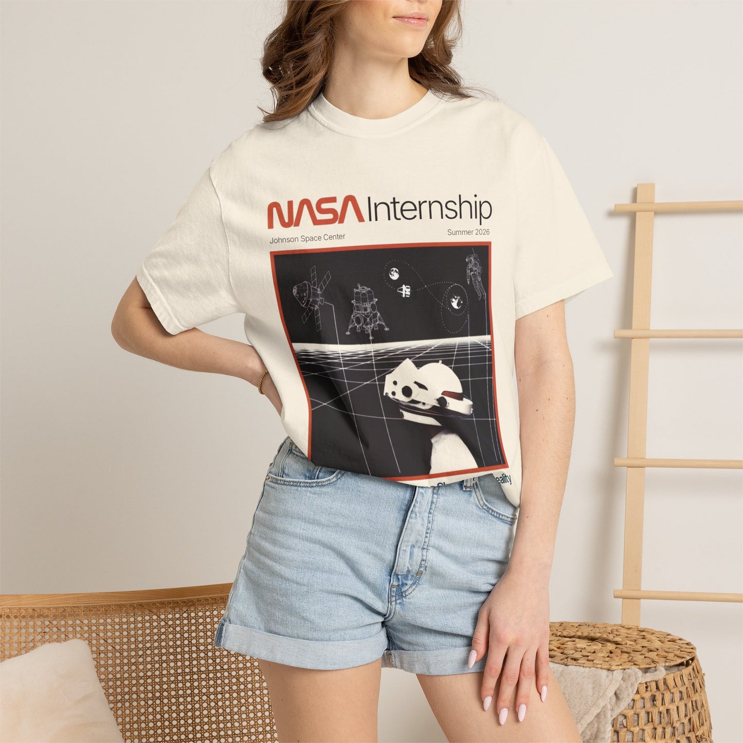 JSC Interns Retro Space T-Shirt