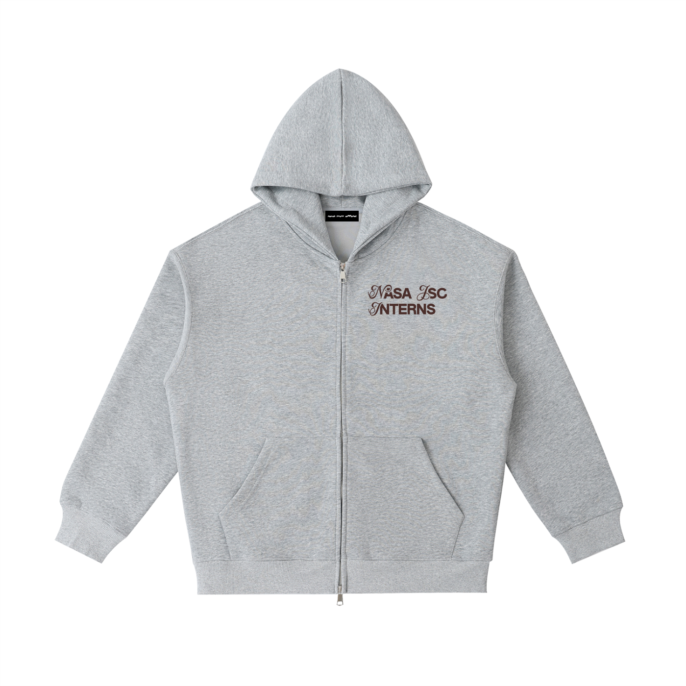 Astro Deer Zip-up, gray version
