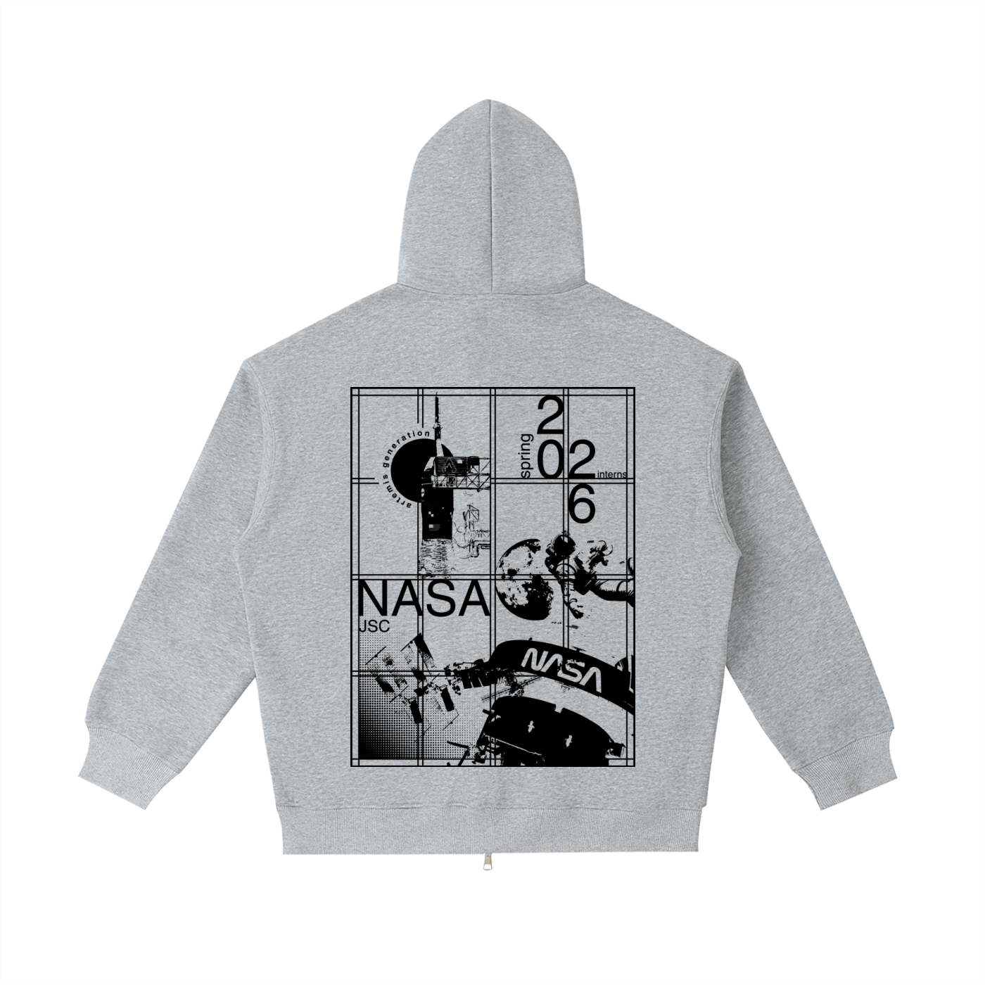 spring zip up