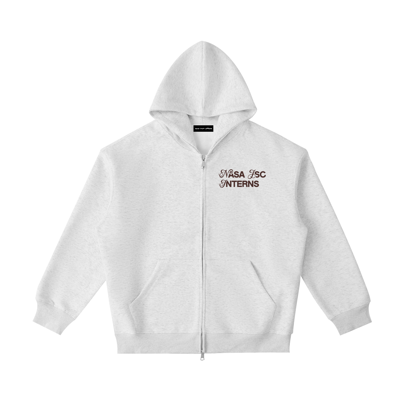 Astro Deer Zip-up, gray version