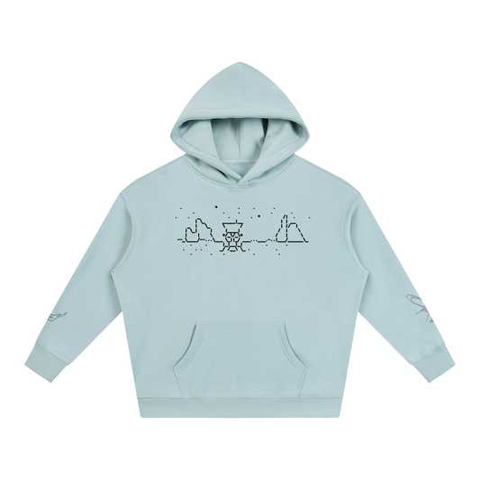 Ascii Art Hoodie, Black Design version