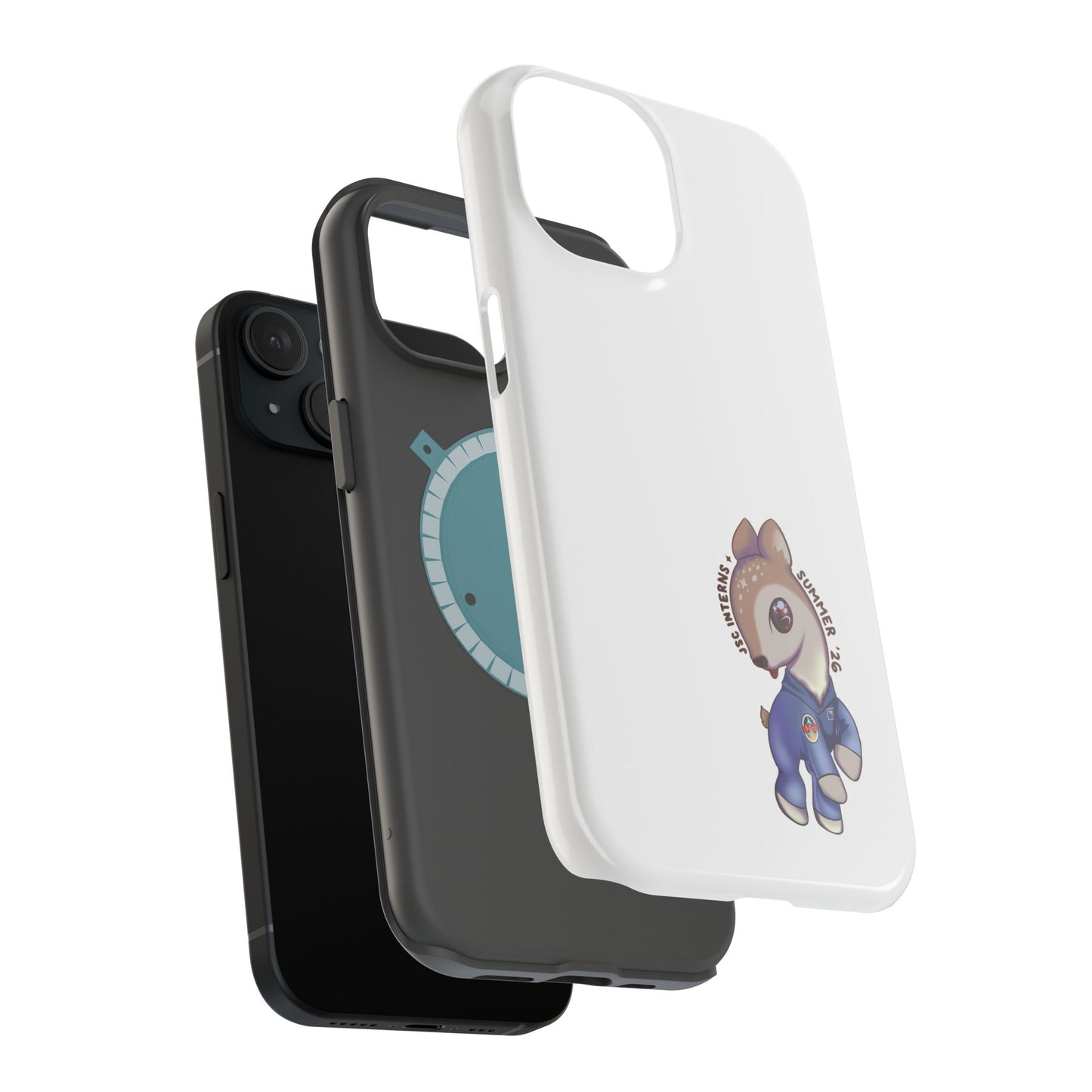 JSC Astronaut Deer Phone Case