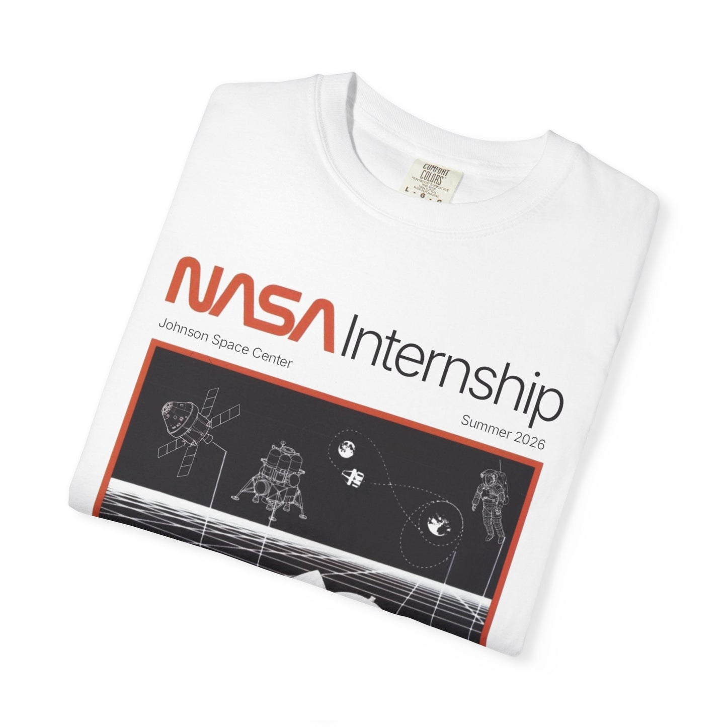 JSC Interns Retro Space T-Shirt
