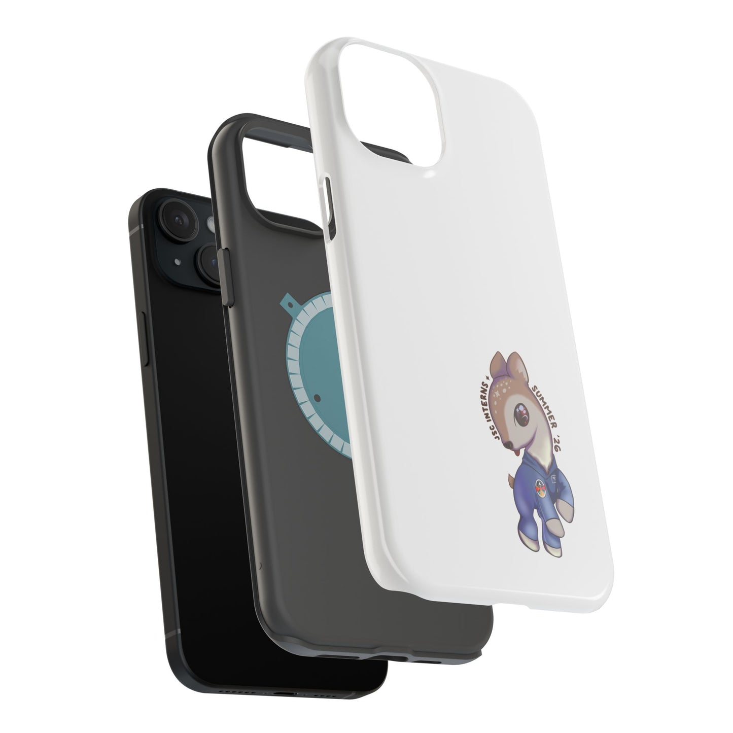 JSC Astronaut Deer Phone Case