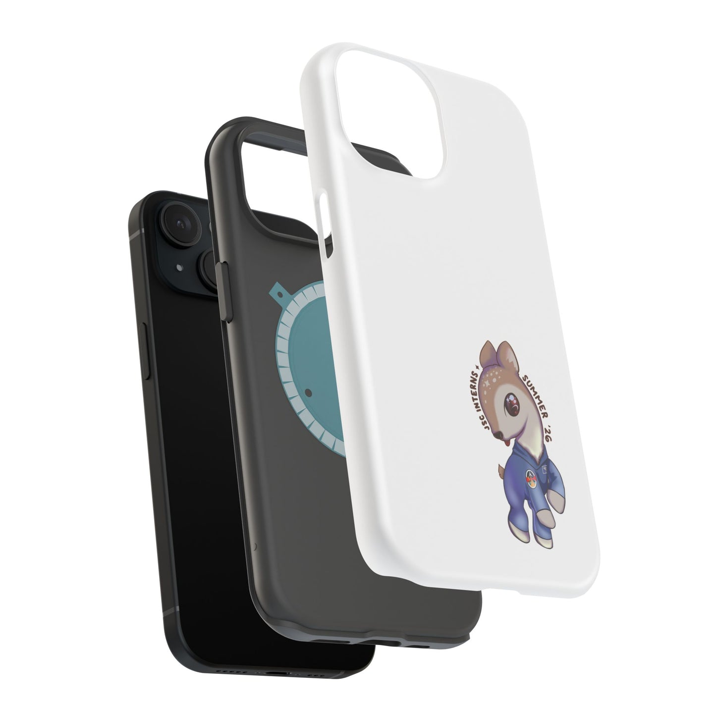 JSC Astronaut Deer Phone Case