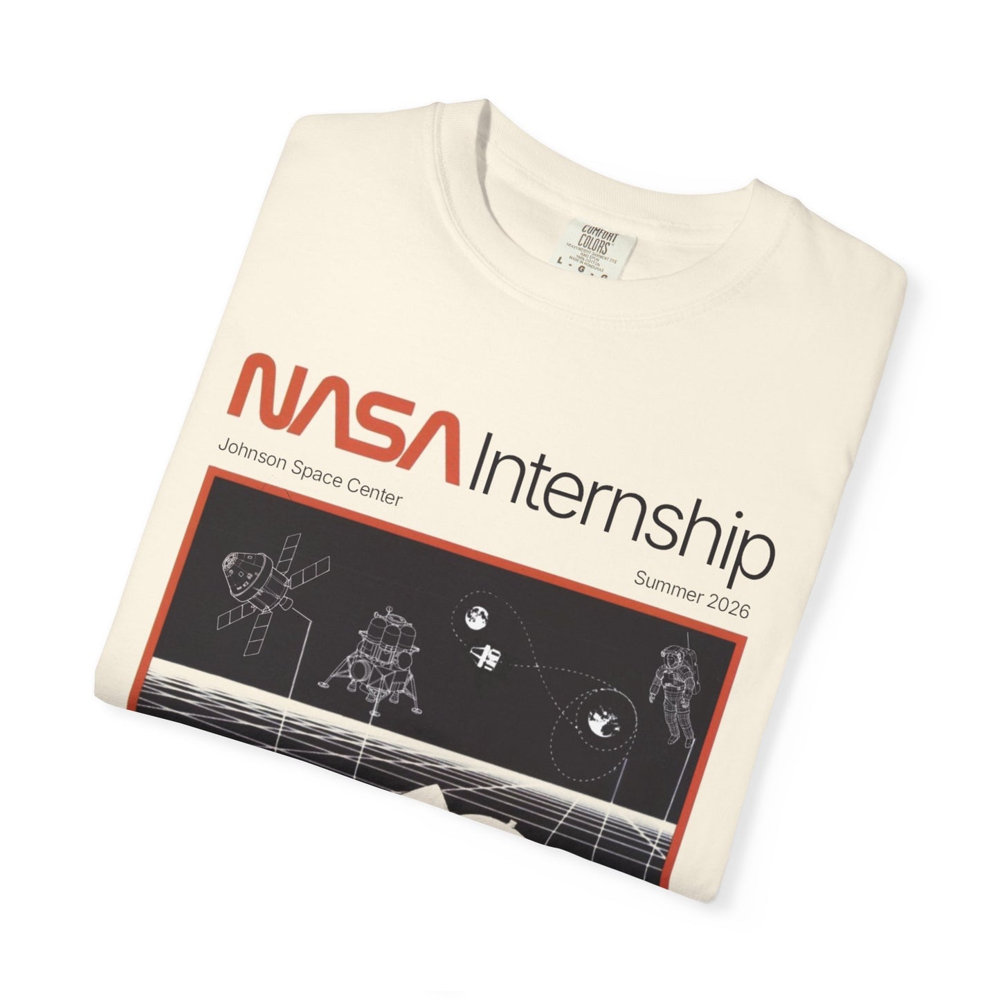 JSC Interns Retro Space T-Shirt