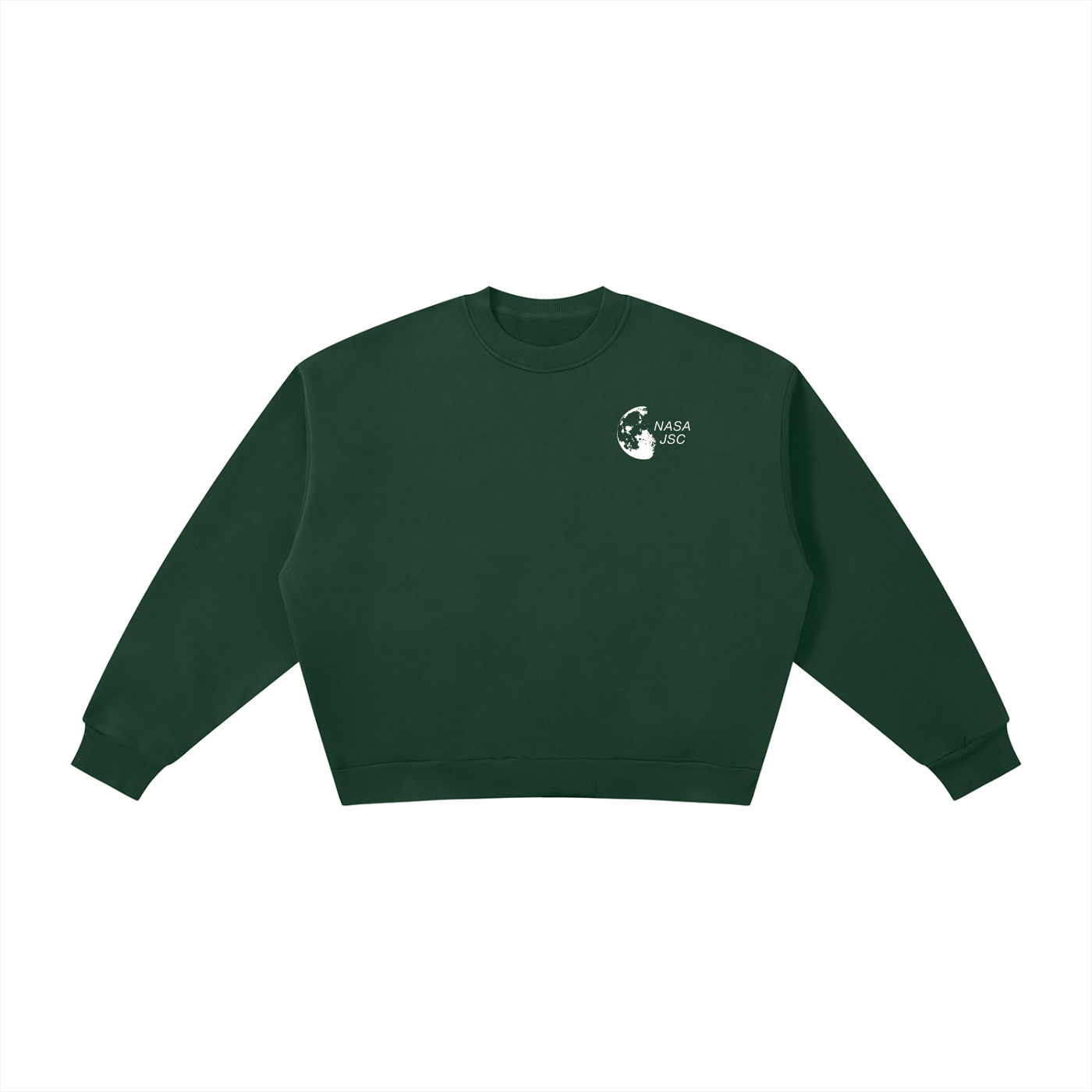 Spring Crewneck, White Design version