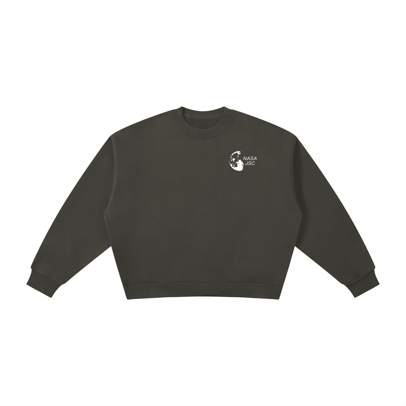 Spring Crewneck, White Design version