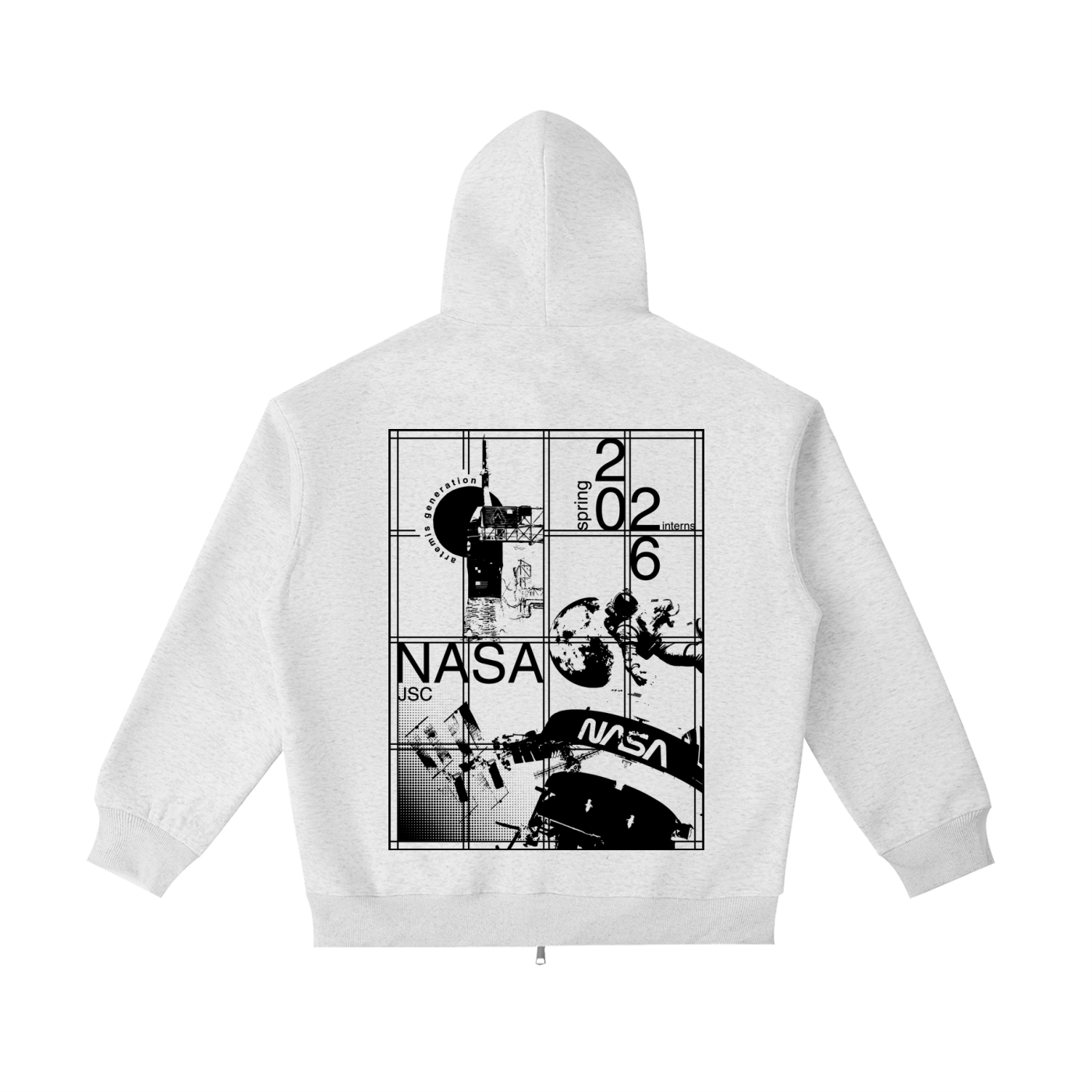 spring zip up